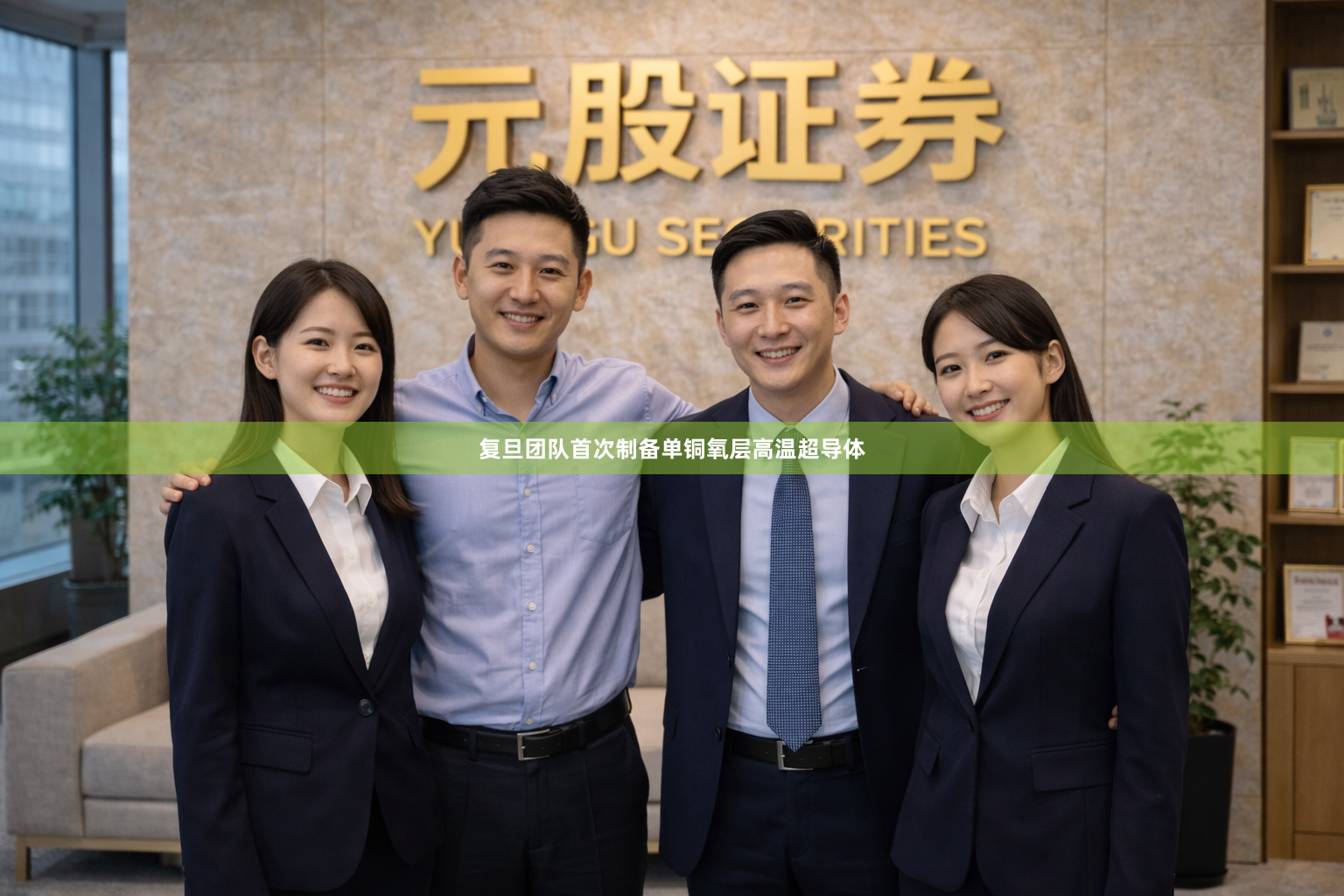 复旦团队首次制备单铜氧层高温超导体