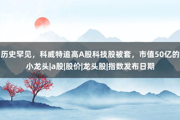 历史罕见，科威特追高A股科技股被套，市值50亿的小龙头|a股|股价|龙头股|指数发布日期