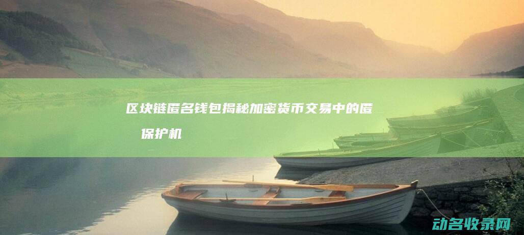 区块链匿名钱包 揭秘加密货币交易中的匿名保护机制 (区块链匿名钱怎么提现)