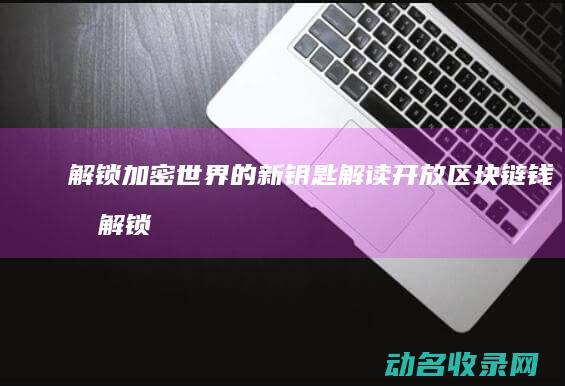 解锁加密世界的新钥匙 解读开放区块链钱包 (解锁加密世界怎么解锁)