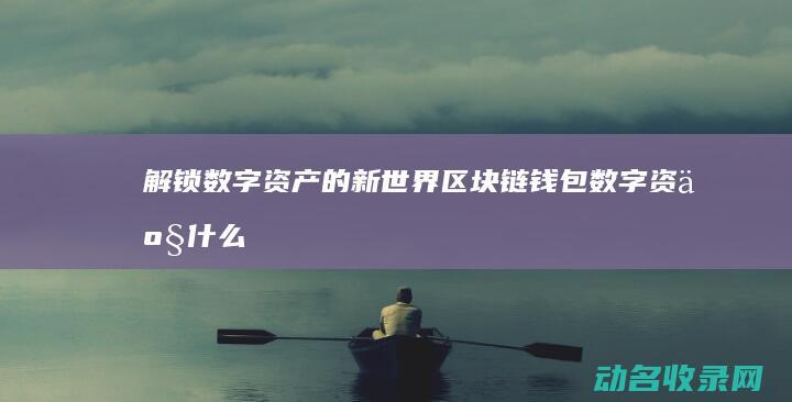 解锁数字资产的新世界 区块链钱包 (数字资产什么意思)